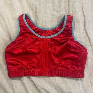 COPY - Enell sports bra size 4 red EUC